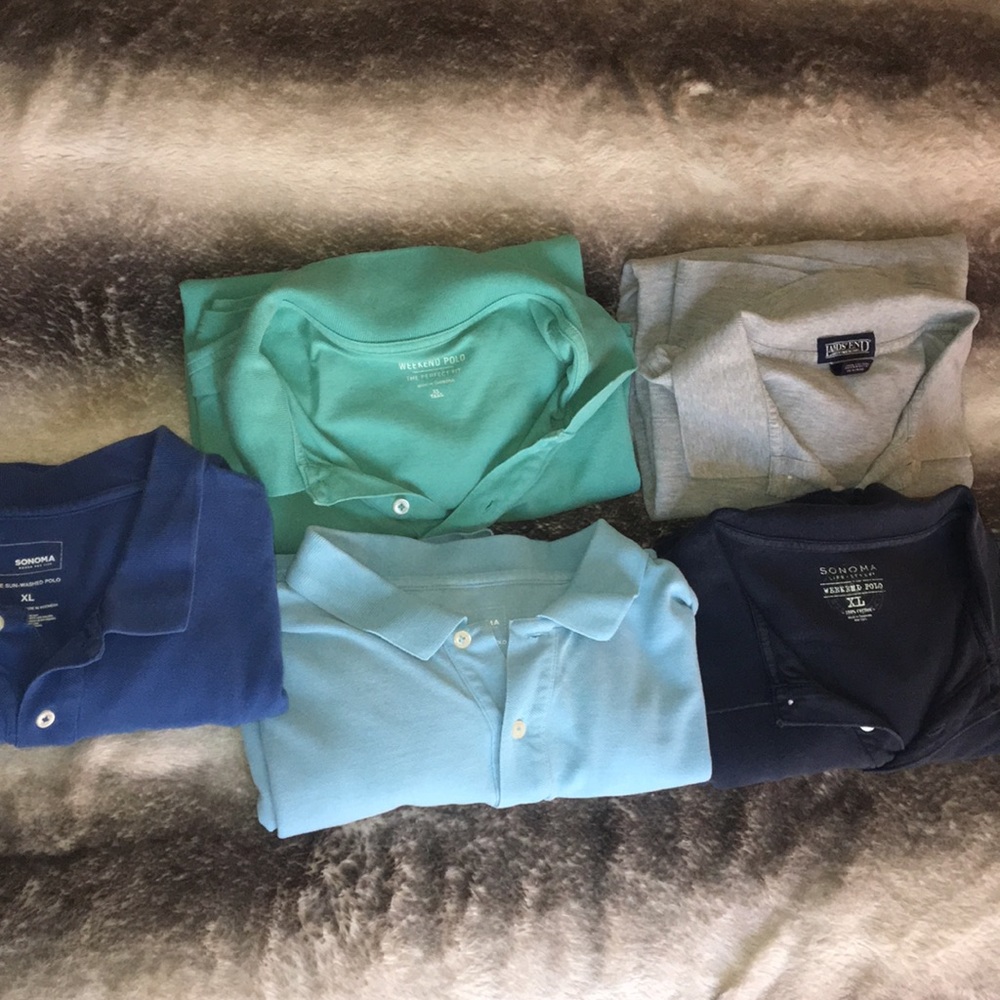 Men’s Polo Bundle! (5!!)